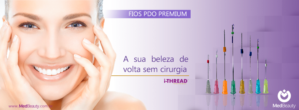 Marcas de Fios Faciais de Sustentação ITHREAD